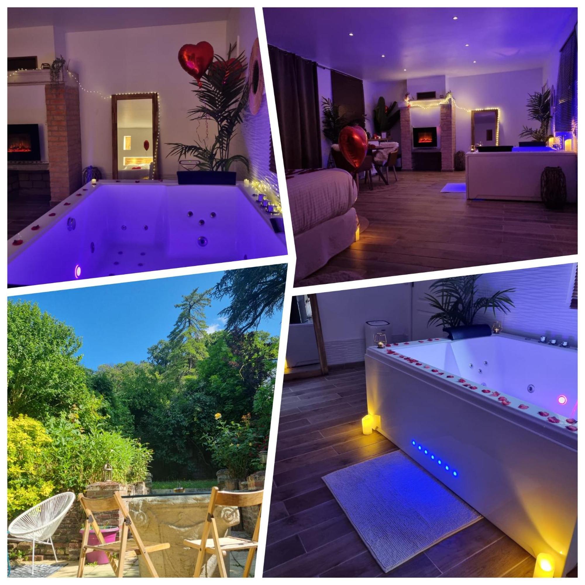Suite De Charme Avec Jacuzzi Et Jardin Privatif Paris Au Calme Saint-Prix  Eksteriør billede